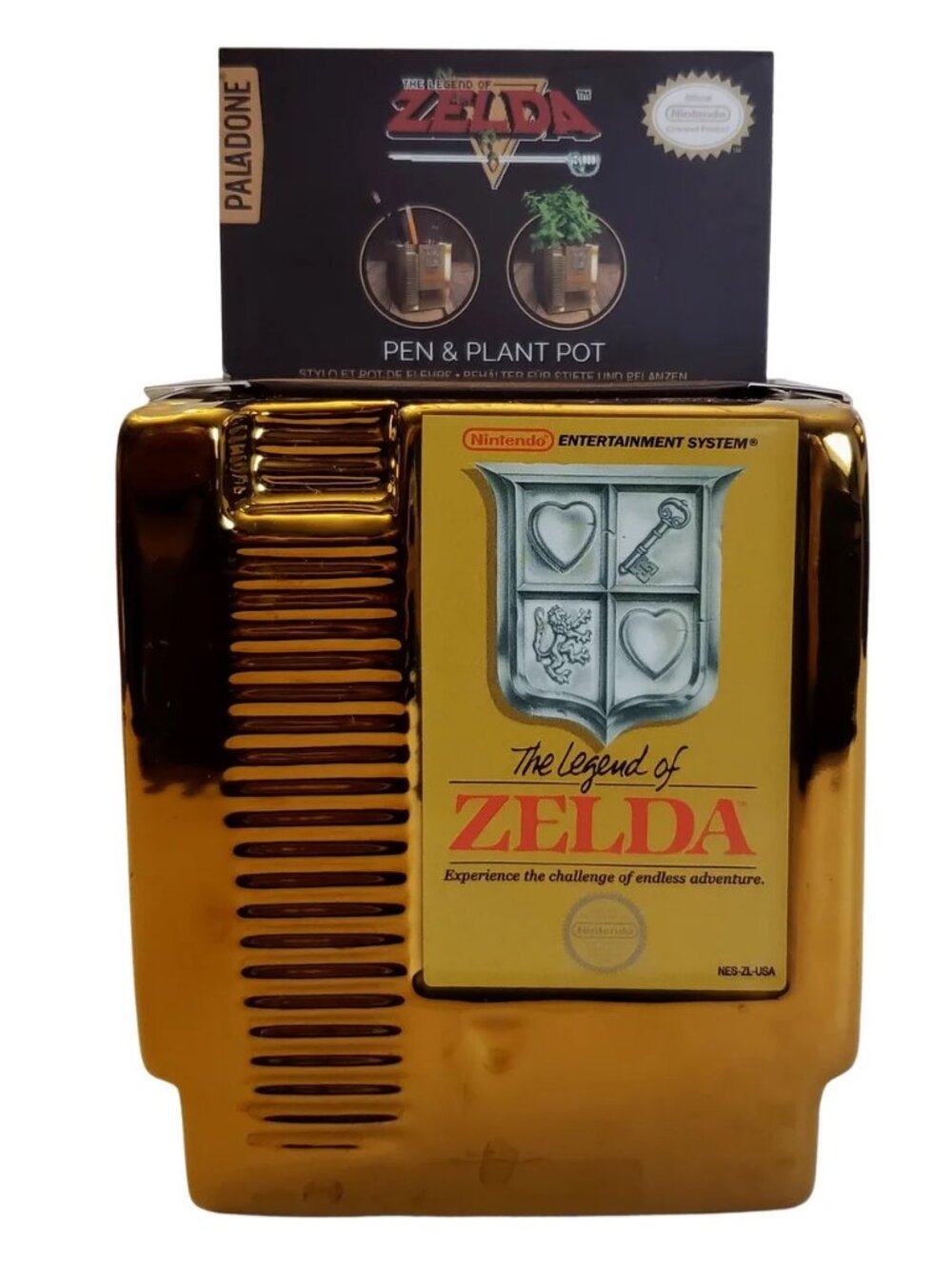 Nintendo NES The Legend of Zelda Pen & Plant Pot